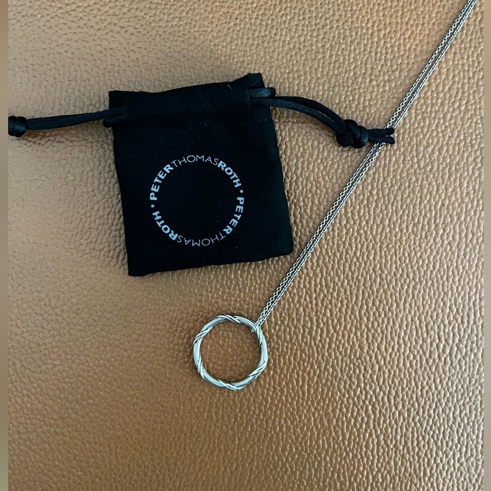 NEW and OUT OF STOCK! Peter Thomas Roth Signature Romance Circle Necklace